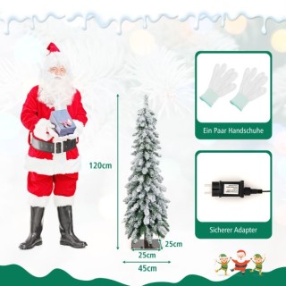 Τεχνητό Χριστουγεννιάτικο Δέντρο με 225 Άκρες Κλαδιών από PVC και 1... Τεχνητό Χριστουγεννιάτικο Δέντρο με 225 Άκρες Κλαδιών από PVC και 1...