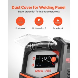 VEVOR Συγκολλητική Μηχανή TIG 2-σε-1 με MMA Stick Arc IGBT και LED ...