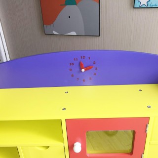 BAKAJI Παιδική Ξύλινη Κουζίνα με Πόρτα και Συρτάρια Πίνακα Πολύχρω... BAKAJI Παιδική Ξύλινη Κουζίνα με Πόρτα και Συρτάρια Πίνακα Πολύχρω...