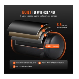 Αεροσυμπιεστής Χωρίς τη Χρήση Λαδιού 8 Lt 900 W VEVOR WSK9L900W220V...