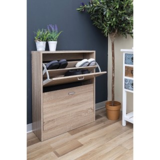 Galileo Ντουλάπι παπουτσιών με 2 ανακλινόμενες πόρτες 63x24xh80 εκ....