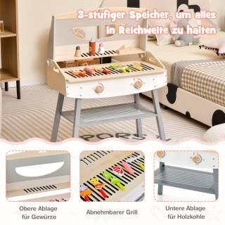 Costway Σετ Παιχνιδιού Ψησταριάς για Παιδιά - Ρεαλιστική Εμπειρία ... Costway Σετ Παιχνιδιού Ψησταριάς για Παιδιά - Ρεαλιστική Εμπειρία ...