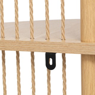 Ξύλινη Γωνιακή Ραφιέρα 4 Επιπέδων 34 x 34 x 110 cm 193641 5Five Si... Ξύλινη Γωνιακή Ραφιέρα 4 Επιπέδων 34 x 34 x 110 cm 193641 5Five Si...