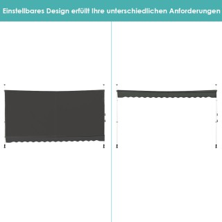 Costway Επεκτάσιμη Τέντα Αλουμινίου με Ρυθμιζόμενο Ύψος 200–300 x ... Costway Επεκτάσιμη Τέντα Αλουμινίου με Ρυθμιζόμενο Ύψος 200–300 x ...