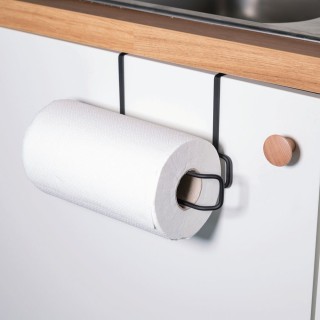 Galileo Θήκη για χαρτί κουζίνας σιδερώματος, σατινέ μαύρο 5914735