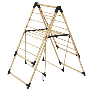 Πτυσσόμενη Απλώστρα Ρούχων 13m με Εφέ Ξύλου 155 x 99 x 61 cm - Ξύλο... Πτυσσόμενη Απλώστρα Ρούχων 13m με Εφέ Ξύλου 155 x 99 x 61 cm - Ξύλο...