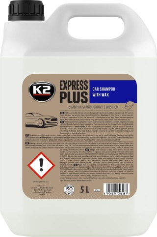 K2 EXPRESS PLUS Συμπυκνωμένο Σαμπουάν Αυτοκινήτου με Κερί Καρναούμπ... K2 EXPRESS PLUS Συμπυκνωμένο Σαμπουάν Αυτοκινήτου με Κερί Καρναούμπ...