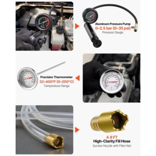 VEVOR Σετ Ελέγχου Πίεσης Ψυκτικού 47 Τεμ., Κιτ Αναπλήρωσης Ψυγείου ...