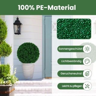 Costway Τεχνητές Μπάλες Τοπιαρίου από Υλικό PE για Εσωτερική και Εξ... Costway Τεχνητές Μπάλες Τοπιαρίου από Υλικό PE για Εσωτερική και Εξ...