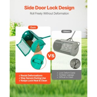 VEVOR Διανομέας Κομποστοποίησης 24 Ρυθμιζόμενος, Βαρύς Χαλυβδινός Δ...