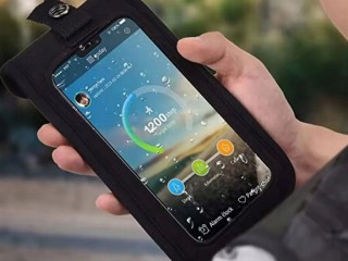 Verk Group Αθλητικό Γιλέκο Τρεξίματος με Ανακλαστήρα και Θήκη Κινητ...