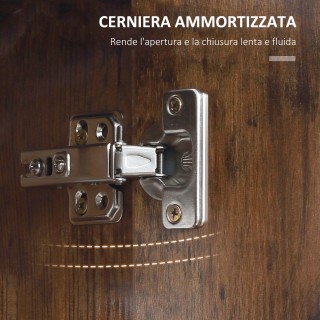 kleankin Καθρέφτης μπάνιου με ρυθμιζόμενα φώτα LED, 2 πόρτες και ρυ... kleankin Καθρέφτης μπάνιου με ρυθμιζόμενα φώτα LED, 2 πόρτες και ρυ...