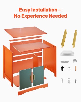 VEVOR Πολυλειτουργικό Ντουλάπι Γάτας για Λεκάνη Άμμου JSSMMSPWQ31YC... VEVOR Πολυλειτουργικό Ντουλάπι Γάτας για Λεκάνη Άμμου JSSMMSPWQ31YC...