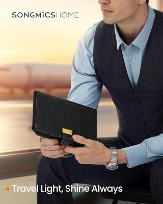 Φορητή Θήκη με Κουμπί για 3 Ρολόγια 2 x 14.5 x 4.5 cm Μαύρο JWB018B...