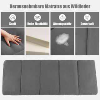 Costway Πολυτελές Πτυσσόμενο Κρεβάτι Κάμπινγκ All-in-One NP10453GR Costway Πολυτελές Πτυσσόμενο Κρεβάτι Κάμπινγκ All-in-One NP10453GR