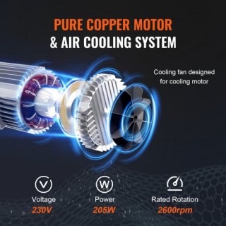 Ηλεκτρικός Γερανός VEVOR 150 kg, 3 m Ανύψωση DDHLHLCS1MDD1GROEV2 Ηλεκτρικός Γερανός VEVOR 150 kg, 3 m Ανύψωση DDHLHLCS1MDD1GROEV2