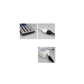 Αυτοκόλλητη Ταινία LED 5 m RGB 2835 με Τηλεχειριστήριο 12V SPM 5908...