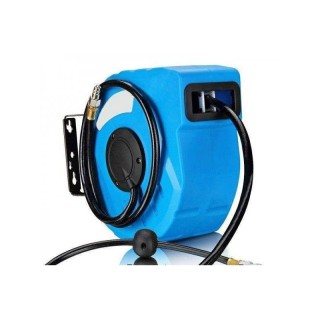 Αυτόματη Ανέμη με Σωλήνα Αέρος 10 m 3/8 για Κομπρεσέρ Αέρος Kraft&D...