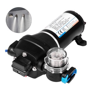 Αυτόματη Αντλία Νερού Διαφράγματος Υψηλής Πίεσης 40 PSI 12V VEVOR F... Αυτόματη Αντλία Νερού Διαφράγματος Υψηλής Πίεσης 40 PSI 12V VEVOR F...