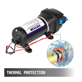 Αυτόματη Αντλία Νερού Διαφράγματος Υψηλής Πίεσης 40 PSI 12V VEVOR F...