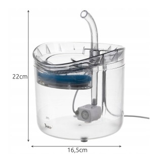 Αυτόματη Ποτίστρα Συντριβάνι 2 Lt για Κατοικίδια Purlov 20700 Αυτόματη Ποτίστρα Συντριβάνι 2 Lt για Κατοικίδια Purlov 20700