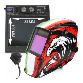 Αυτόματο Κράνος Συγκόλλησης F2 QUICK GLASS MAR-POL M79387 Αυτόματο Κράνος Συγκόλλησης F2 QUICK GLASS MAR-POL M79387