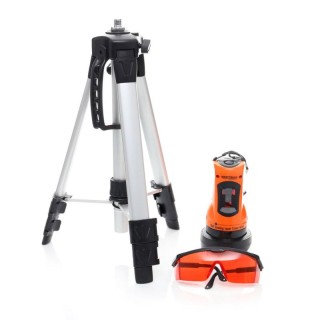 Αυτόματο Αλφάδι Λέιζερ Ακτίνων Σταυρού με Τρίποδο και Γυαλιά Kraft&...