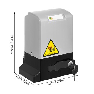 Αυτόματο Μοτέρ Συρόμενης Γκαραζόπορτας έως 600 Kg με 2 Τηλεχειριστή... Αυτόματο Μοτέρ Συρόμενης Γκαραζόπορτας έως 600 Kg με 2 Τηλεχειριστή...