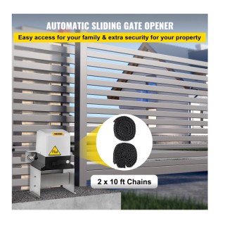 Αυτόματο Μοτέρ Συρόμενης Γκαραζόπορτας έως 600 Kg με 2 Τηλεχειριστή...