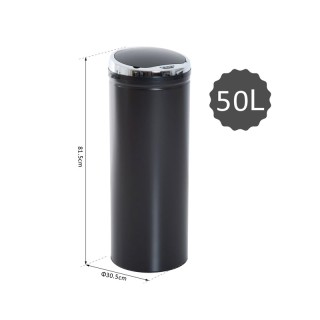 Αυτόματος Κάδος Απορριμμάτων 50 Lt με Υπέρυθρο Αισθητήρα και Αυτόμα...