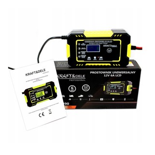 Αυτόματος Φορτιστής Μπαταρίας Αυτοκινήτου με Μικροεπεξεργαστή και L... Αυτόματος Φορτιστής Μπαταρίας Αυτοκινήτου με Μικροεπεξεργαστή και L...