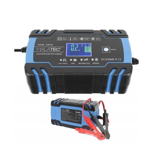 Αυτόματος Φορτιστής Μπαταρίας Αυτοκινήτου 12V 8A - 24V 4A Malatec 1... Αυτόματος Φορτιστής Μπαταρίας Αυτοκινήτου 12V 8A - 24V 4A Malatec 1...