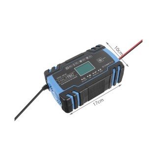 Αυτόματος Φορτιστής Μπαταρίας Αυτοκινήτου 12V 8A - 24V 4A Malatec 1...