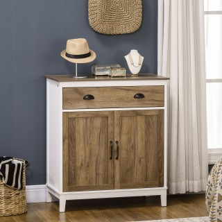 Ντουλάπι πολλαπλών χρήσεων HOMCOM από μοριοσανίδα με ντουλάπι και σ... Ντουλάπι πολλαπλών χρήσεων HOMCOM από μοριοσανίδα με ντουλάπι και σ...