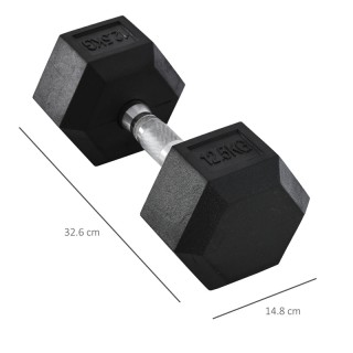 Αλτήρας Εξάγωνος 12.5 Kg HOMCOM A91-020V01