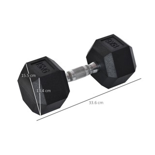 Αλτήρας Εξάγωνος 15 Kg HOMCOM A91-021V01