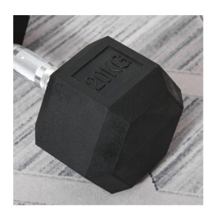 Αλτήρας Εξάγωνος 20 Kg HOMCOM A91-023V01 Αλτήρας Εξάγωνος 20 Kg HOMCOM A91-023V01