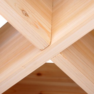 Ξύλινη Κάβα Κρασιών για 24 Μπουκάλια 50 x 26 x 50 cm HOMCOM 05-0012 Ξύλινη Κάβα Κρασιών για 24 Μπουκάλια 50 x 26 x 50 cm HOMCOM 05-0012