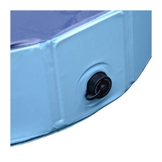 Αναδιπλούμενη Πισίνα για Κατοικίδια 80 x 20 cm PawHut D01-003BU Αναδιπλούμενη Πισίνα για Κατοικίδια 80 x 20 cm PawHut D01-003BU