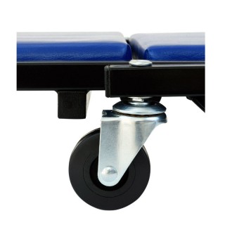 Αναδιπλούμενη Μεταλλική Ξαπλώστρα Συνεργείου με Μαξιλάρι και 6 Ροδά... Αναδιπλούμενη Μεταλλική Ξαπλώστρα Συνεργείου με Μαξιλάρι και 6 Ροδά...