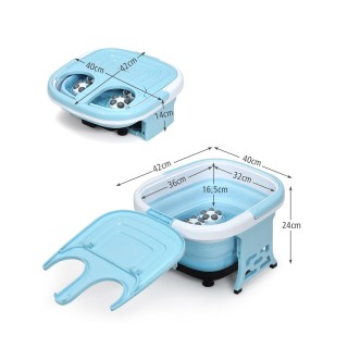 Αναδιπλούμενη Ηλεκτρική Συσκευή Υδρομασάζ Ποδιών με Τηλεχειριστήριο...
