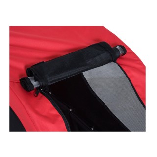 Αναδιπλούμενο Τρέιλερ Ποδηλάτου για Κατοικίδια 130 x 73 x 90 cm Χρώ... Αναδιπλούμενο Τρέιλερ Ποδηλάτου για Κατοικίδια 130 x 73 x 90 cm Χρώ...