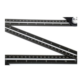 Αναδιπλούμενο Μέτρο Πολλαπλών Γωνιών με Αλφάδι TAGRED TA4116