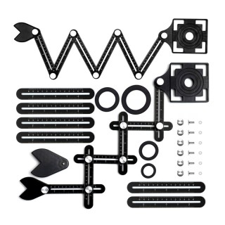 Αναδιπλούμενο Μέτρο Πολλαπλών Γωνιών με Δείκτη Ορθής Γωνίας TAGRED ...