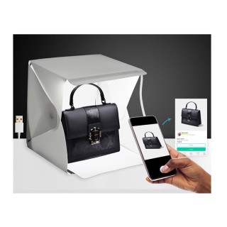 Αναδιπλούμενο Μίνι Σετ Φωτογραφικό Στούντιο με LED Φωτισμό Be Mix H...