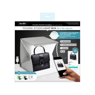 Αναδιπλούμενο Μίνι Σετ Φωτογραφικό Στούντιο με LED Φωτισμό Be Mix H... Αναδιπλούμενο Μίνι Σετ Φωτογραφικό Στούντιο με LED Φωτισμό Be Mix H...