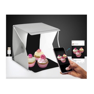 Αναδιπλούμενο Μίνι Σετ Φωτογραφικό Στούντιο με LED Φωτισμό Be Mix H... Αναδιπλούμενο Μίνι Σετ Φωτογραφικό Στούντιο με LED Φωτισμό Be Mix H...