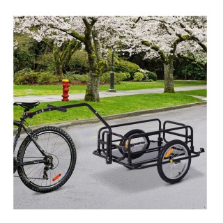 Αναδιπλούμενο Τρέιλερ Ποδηλάτου για Φορτία από Ατσάλι 156 x 72 x 82...