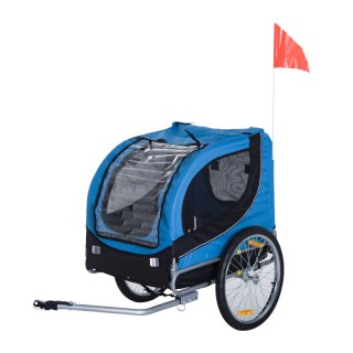Αναδιπλούμενο Τρέιλερ Ποδηλάτου για Κατοικίδια 130 x 73 x 90 cm Paw...