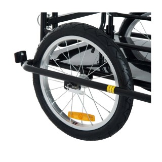 Αναδιπλούμενο Τρέιλερ Ποδηλάτου για Φορτία από Ατσάλι 139 x 71.5 x ... Αναδιπλούμενο Τρέιλερ Ποδηλάτου για Φορτία από Ατσάλι 139 x 71.5 x ...